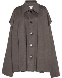 Bottega Veneta - Wool-cashmere Short Coat - Lyst