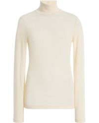 Agolde - Pascale Jersey Turtleneck Top - Lyst