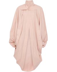 Chloé - Oversized Cotton Trench Coat - Lyst