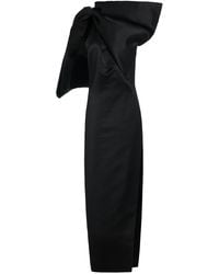 Givenchy - Bow-Embellished Silk Maxi Dress - Lyst