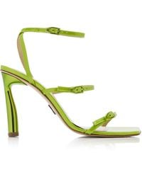 Paul Andrew - Slinky Patent Leather Sandals - Lyst