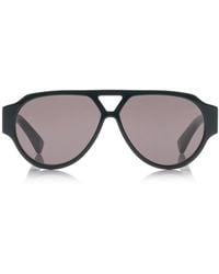 Bottega Veneta - Aviator-frame Acetate Sunglasses - Lyst