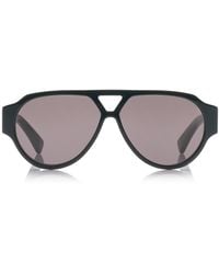 Bottega Veneta - Aviator-frame Acetate Sunglasses - Lyst