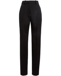 Givenchy - Wool Skinny-Leg Cigarette Pants - Lyst