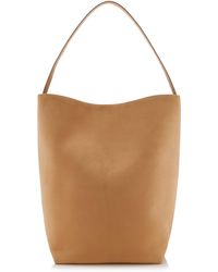 The Row - Large Park N/s Nubuck Tote Bag - Lyst