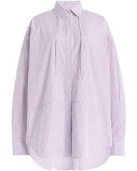 RÙADH - The Dune Striped Cotton Shirt - Lyst