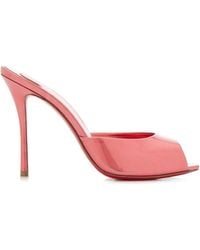 Christian Louboutin - Me Dolly 100Mm Leather Sandals - Lyst