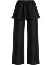 THE GARMENT - Gilian Organza Peplum Pants - Lyst
