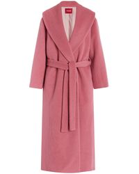 STAUD - Dakota Wool Coat - Lyst