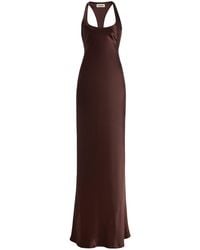 STAUD - Juanita Silk Maxi Dress - Lyst