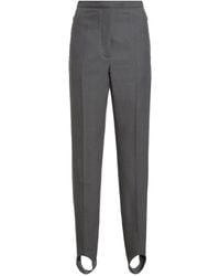 Dries Van Noten - Pandora Stirrup Merino Stretch-Wool Pants - Lyst