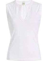 Flore Flore - Iman Cotton Tank Top - Lyst