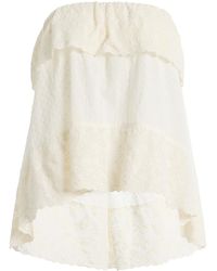 BOTEH - Stacy Floral Cotton Midi Dress - Lyst