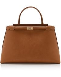 Janessa Leone - Leoné Leather Top Handle Bag - Lyst