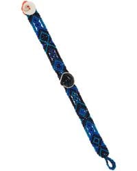 Dezso by Sara Beltran - 18k Rose Gold Tigers Eye Bracelet - Lyst