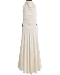 Siedres - Jeanne Floral Jacquard Maxi Dress - Lyst