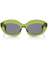 Loewe - Round-Frame Acetate Sunglasses - Lyst