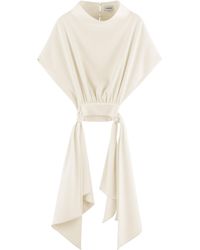 ARAKII - Exclusive Draped Crepe Top - Lyst