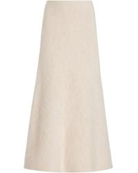 By Malene Birger - Christina Knit Wool-Blend Maxi Skirt - Lyst