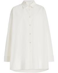 The Row - Moon Oversized Cotton Shirt - Lyst