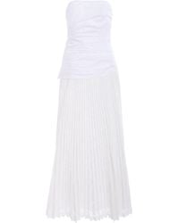 Jonathan Simkhai - Annalise Cotton Lace Midi Dress - Lyst