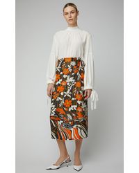 Prada Leather Slingback Pumps - White