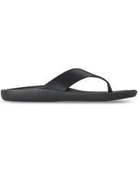 The Row - Leger Leather Thong Sandals - Lyst