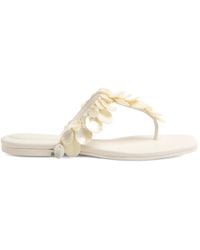 Jonathan Simkhai - Elin Shell Beaded Thong Sandal - Lyst