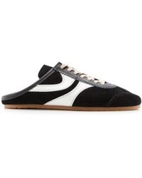 Dries Van Noten - Suede Sneaker Mules - Lyst