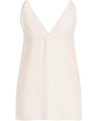 Proenza Schouler - Mitchell Cotton-Linen Top - Lyst
