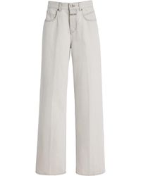 Closed - Nikka Rigid Mid-Rise Wide-Leg Jeans - Lyst