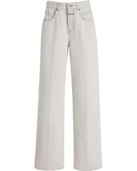 Closed - Nikka Rigid Mid-Rise Wide-Leg Jeans - Lyst