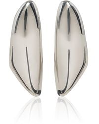 Alaïa - Bombe Silver-plated Earrings - Lyst