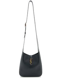 Saint Laurent - Le 5 A 7 Leather Crossbody Bag - Lyst