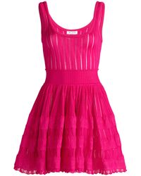 Alaïa - Crinoline Mini Dress - Lyst