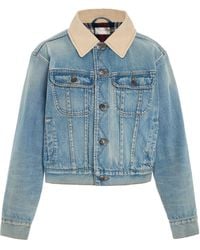 The Row - Joras Denim Trucker Jacket - Lyst