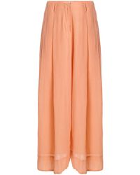 All That Remains - Lennon Silk-Cotton Pants - Lyst