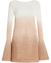 Significant Other - Orly Knit Cotton-blend Mini Dress - Lyst