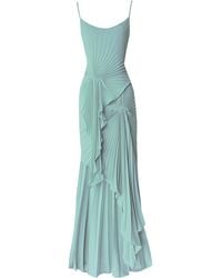 Georgia Hardinge Exclusive Opal Ruffled Pliss Jersey Maxi Dress in Red |  Lyst UK