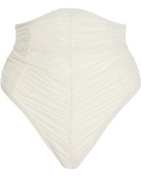 Andrea Iyamah - Capa High-waisted Corset Bikini Bottom - Lyst