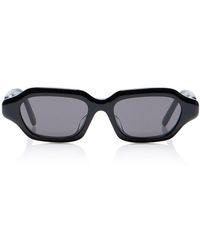 Loewe - Slim Rectangle-Frame Acetate Sunglasses - Lyst