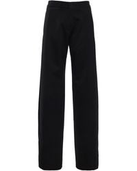 Brandon Maxwell - The Parks Side-Pleated Virgin-Wool Straight-Leg Pants - Lyst