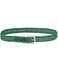 Gabriela Hearst - Sam Woven Leather Belt - Lyst