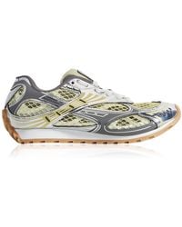 Bottega Veneta - Orbit Lace-Up Technical Fishnet Sneakers - Lyst