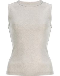 Flore Flore - Esmé Cotton Tank Top - Lyst