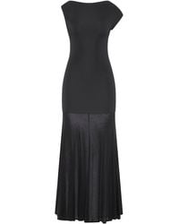 St. Agni - Circle Hem Jersey Maxi Dress - Lyst
