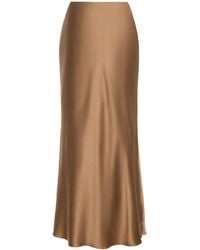 Jonathan Simkhai - Nella Satin Maxi Skirt - Lyst