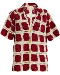 All That Remains - Exclusive Dillon Crocheted Cotton Shirt - Lyst