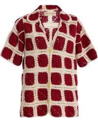 All That Remains - Exclusive Dillon Crocheted Cotton Shirt - Lyst