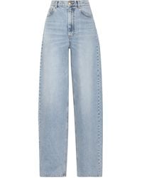 Zimmermann - Natura Rigid High-rise Wide-leg Jeans - Lyst
